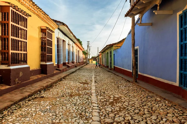 Straßenszene in Trinidad, Kuba — Stockfoto
