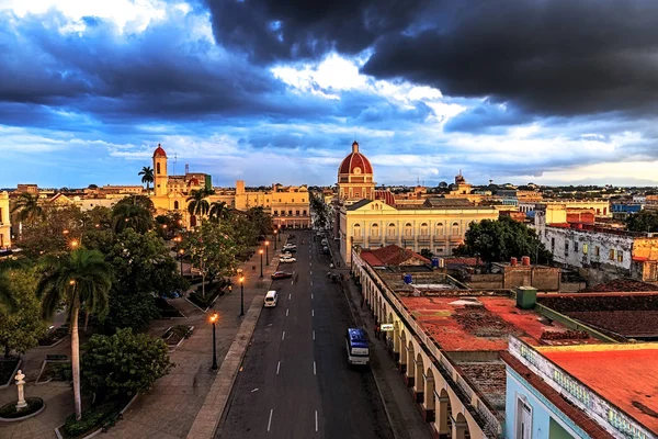 Uitzicht over Cienfuegos — Stockfoto