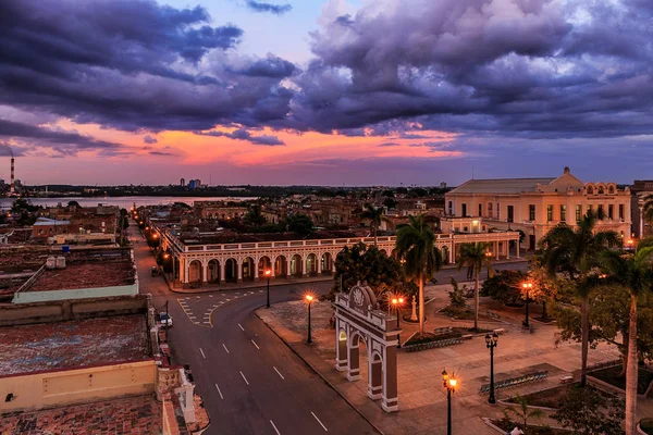 Uitzicht over Cienfuegos — Stockfoto