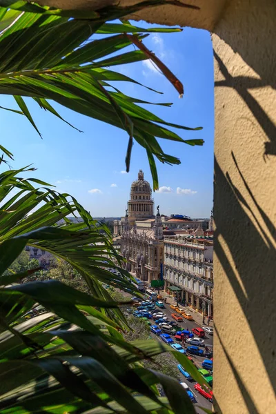 Havana'nın capitol görüntülemek — Stok fotoğraf