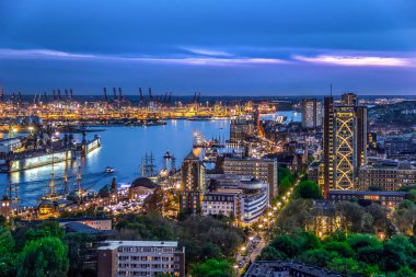 Hamburg St Michaels kiliseden gördüm 