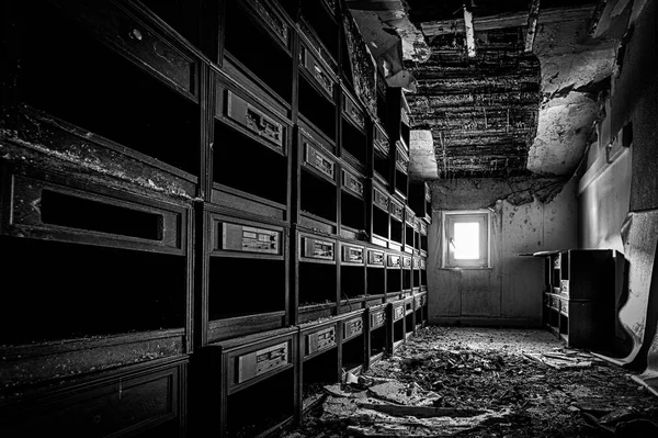 Hotel abandonado en el Harz — Foto de Stock