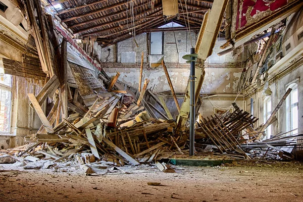 Hotel abandonado en el Harz — Foto de Stock