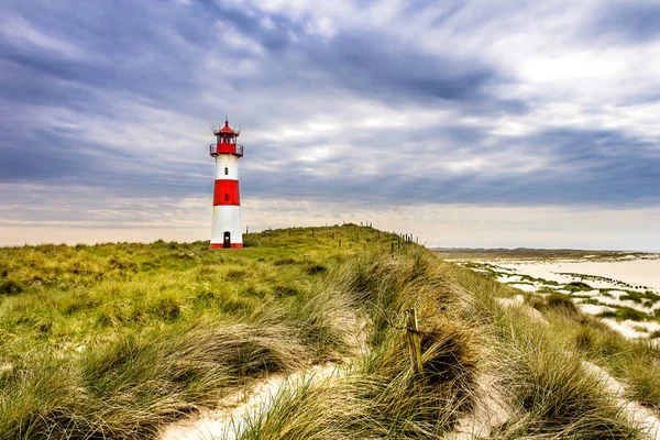 Lighthouse List Ost on the island Sylt