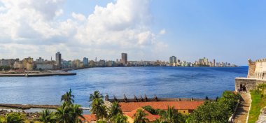 Havana Skyline from Castillo de los Tres Reyes del Morro