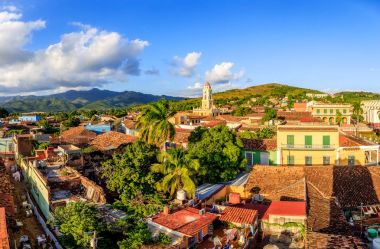 Trinidad, Küba üzerinden görünüm