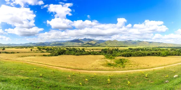 Panorama in de buurt van Trinidad, Cuba — Stockfoto