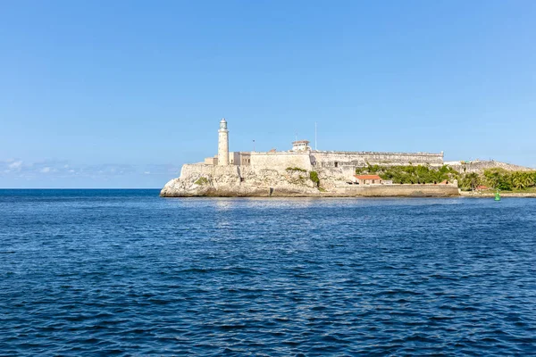 Lighthouse Castillo del Morro, Havana — Stock fotografie