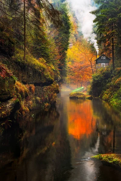 Sakson İsviçre Ulusal Parkı Kamnitz Gorge