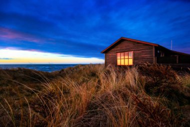 Hirtshals yakınındaki dunes evde