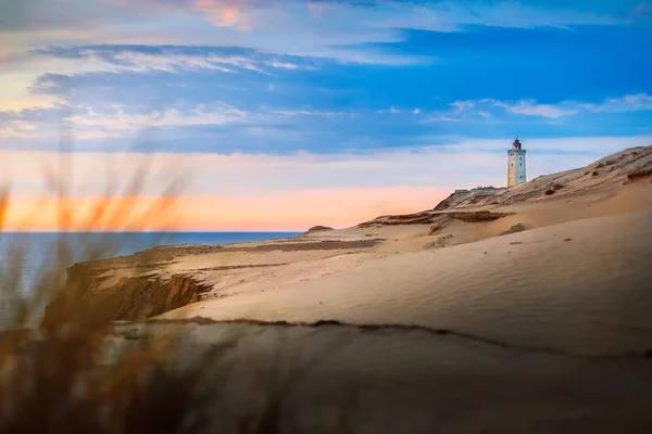 Leuchtturm rubjerg knude — Stockfoto