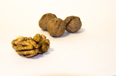 Ceviz... Arka plan ceviz. 