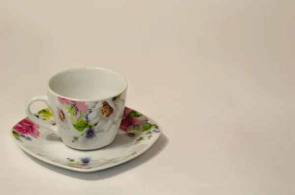 çay seti veya porselen çay seti arka plan üzerinde