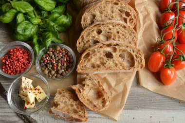 İtalyan stili arka planda