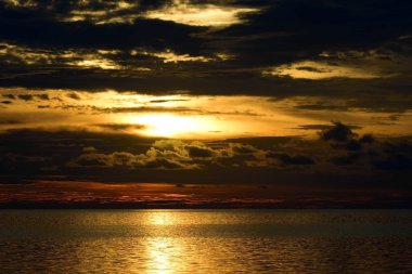 Meksika Körfezi, Florida on Sunset