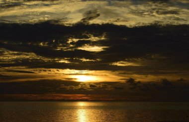 Meksika Körfezi, Florida on Sunset