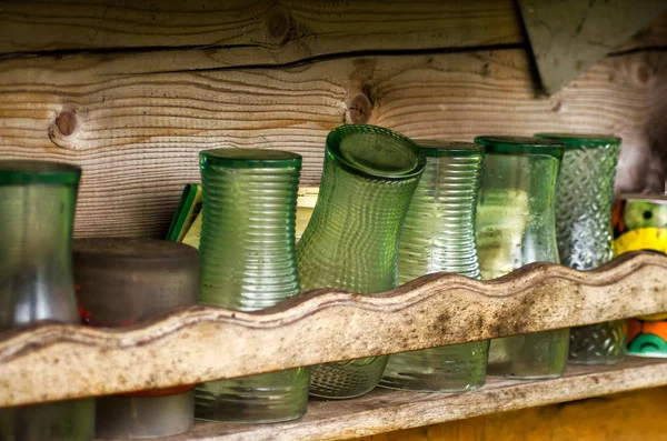 Rad glasögon av gamla — Stockfoto