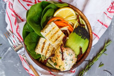 Buda kase ile Kızarmış tofu