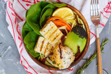 Buda kase ile Kızarmış tofu