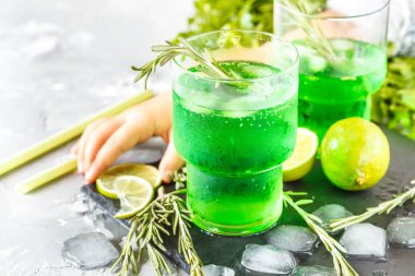 Yeşil taze limonata 