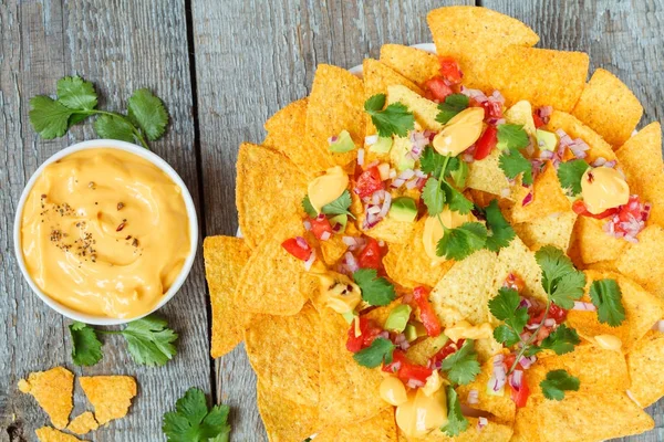 Nachos de maíz amarillo — Foto de Stock