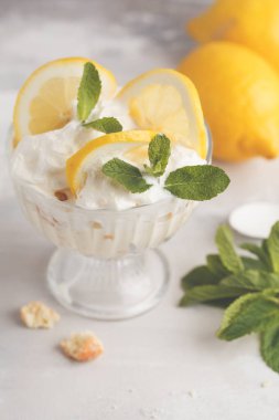 Limon tatlı. İngilizce limon önemsememek, cheesecake, krem şanti, 