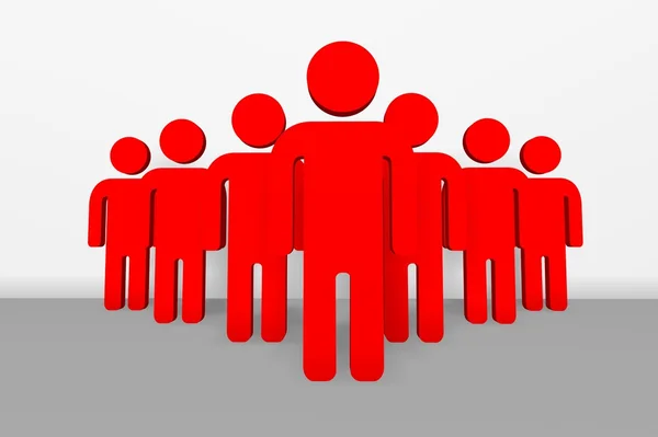 Takım / ekip çalışması / grup illüstrasyon 