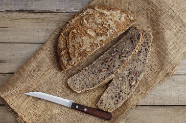 Ev yapımı ekmek en iyi görünümü