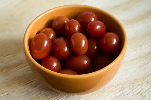 Domates taze cherrys kase salata, yemek, fast food için.