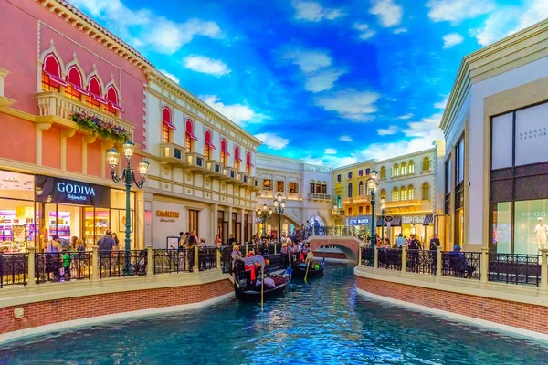 Las Vegas, Usa - červenec 2016: Venetian Resort Hotel a Casino — Stock fotografie