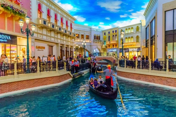 Лас Вегас, США - июль 2016 года: The Venetian Resort Hotel and Casino — стоковое фото