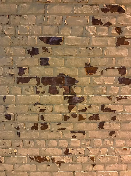 Retro staré zděné zdi textury. Grunge červená bílá Stonewalle pozadí — Stock fotografie
