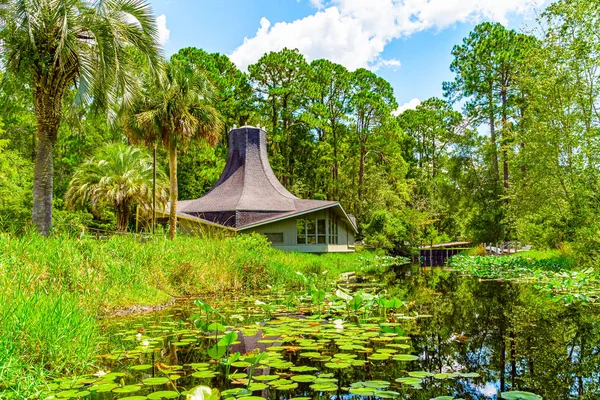 Georgia Stati Uniti Settembre 2019 Centro Visitatori Okefenokee Swamp Park — Foto Stock