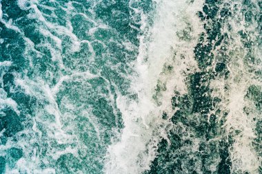 Köpüklü, jetli, Cape CodUS akıntılı Atlantik deniz suyu.