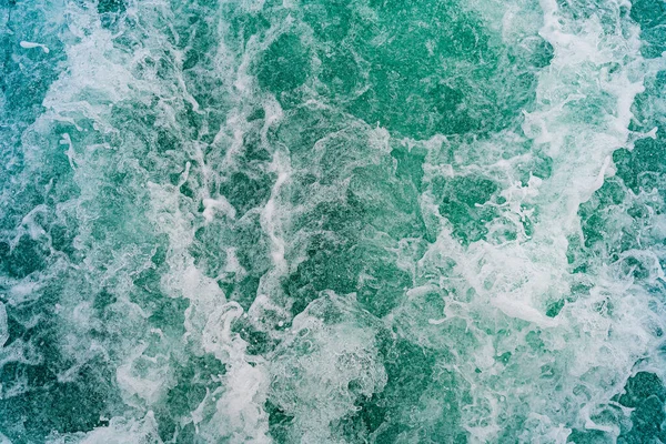 Vendo Água Mar Atlântica Com Espuma Jato Córrego Cape Codus — Fotografia de Stock