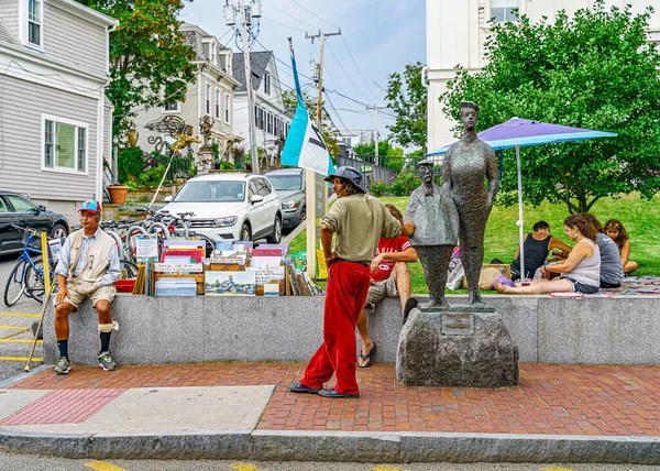 Massachusetts Eyaleti Abd Ağustos 2019 Cape Cod Provincetown Sonunda Büyük — Stok fotoğraf