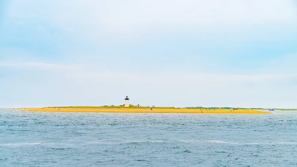 Prachtig landschap van Atlantische oceaan strand Kaap kabeljauw Massachusetts — Stockfoto