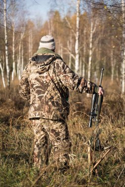 avcı tüfeği ile ekstraksiyon bekler