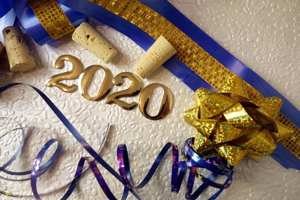 Fondo de celebración de Año Nuevo 2020 —  Fotos de Stock