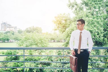 Görünümü ve düşünme başarı işadamı