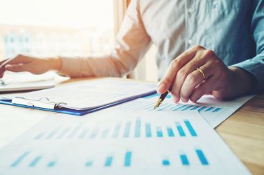 İş n planlama ofisi grafikte rapor ile Laptop istimal dostum