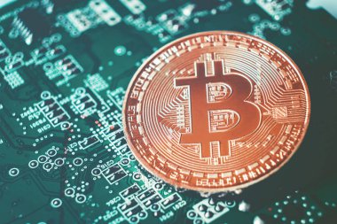 Bitcoins yeni sanal para ve dijital kavramı