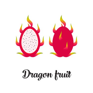 Vektör düzenlenebilir dragon meyve