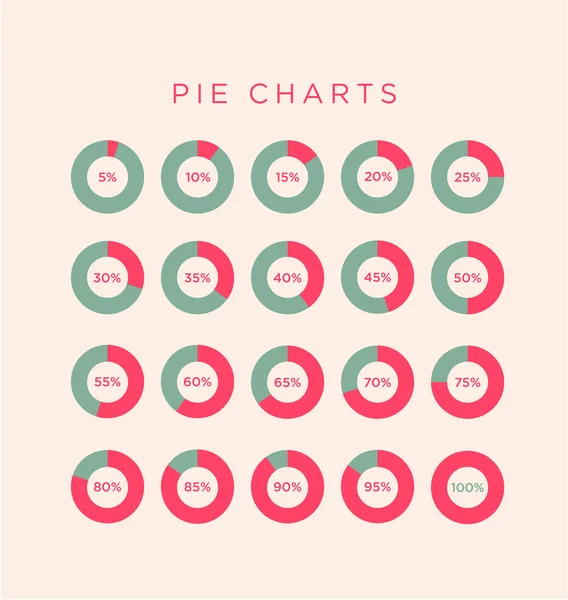 Pasta grafiği Infographic pembe ve püre renklerde yapılan yüzde %1 yüzde %100 yüzdeleri için çizim.