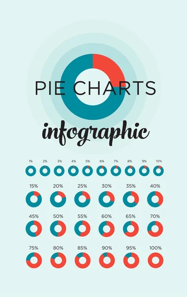 1-% 100 pasta grafikler Infographic sakin tonlarda yapılan