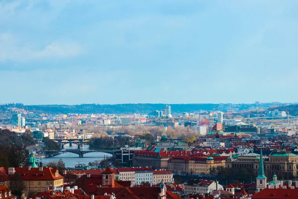 Tschechische Republik, Prager Stadtpanorama. Stadt Prag Rundblick — Stockfoto