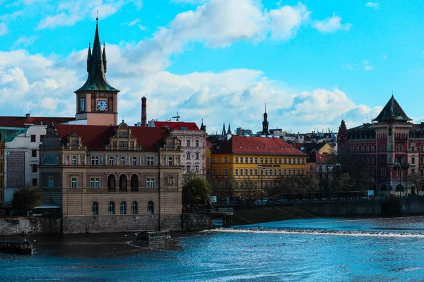 Tschechische Republik, Prager Stadtpanorama. Stadt Prag Rundblick — Stockfoto