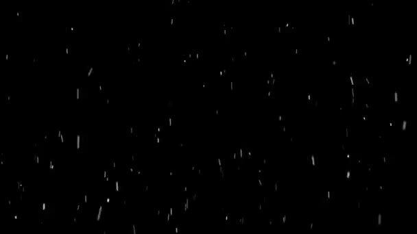 boucle de recouvrement de particules de neige 