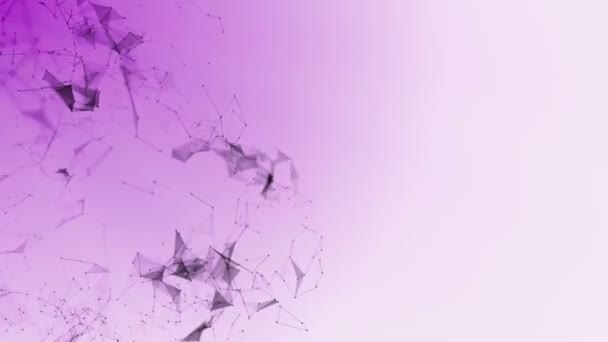 géométrie abstraite plexus fond particules connectées 