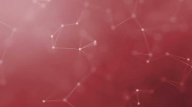 geometriye plexus arka plan bağlı parçacıkları ile